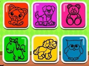 Toddler Coloring Fun Online