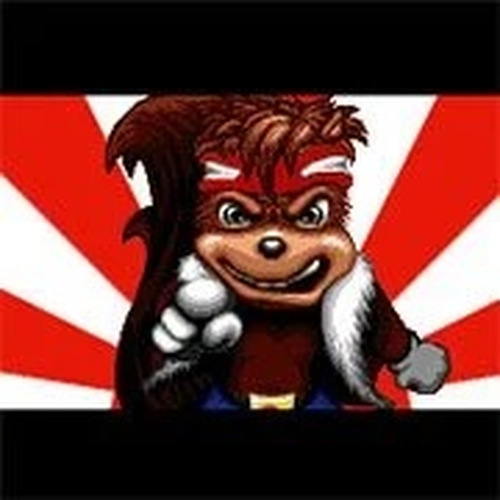 Squirrel Acrobat Retro Adventure