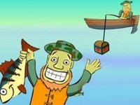Cheerful Angler Fishing Challenge
