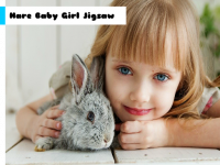 Hare Baby Jigsaw Puzzle
