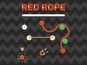 Red Rope Puzzle Game