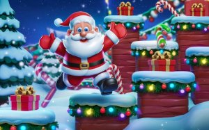 Christmas Gift Jump Arcade Game