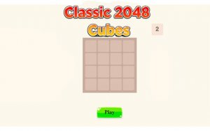 2048 Number Puzzle Game
