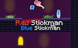 Red Stickman and Blue Stickman: Temple Escape Online Puzzle Game