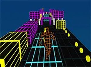 Neon Vaporwave Endless Runner