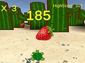 Strawberry Salvager Arcade Runner