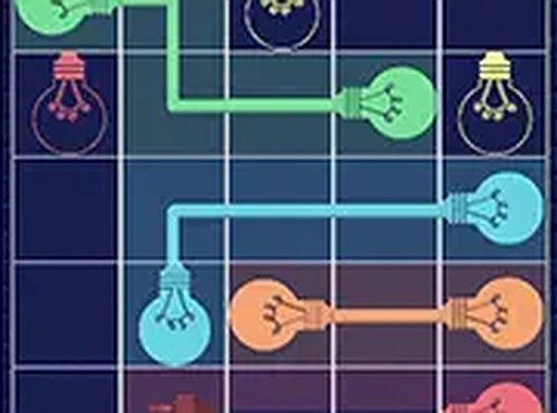 Color Link Grid Puzzle