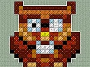 Numbered Grid Color Art